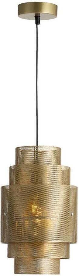 Leen Bakker Hanglamp Granada E27 goudkleur 34 5xØ20 5 cm