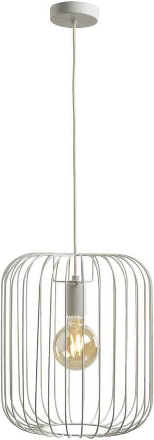 Leen Bakker Hanglamp Jade lichtgrijs 120x36xØ31 cm