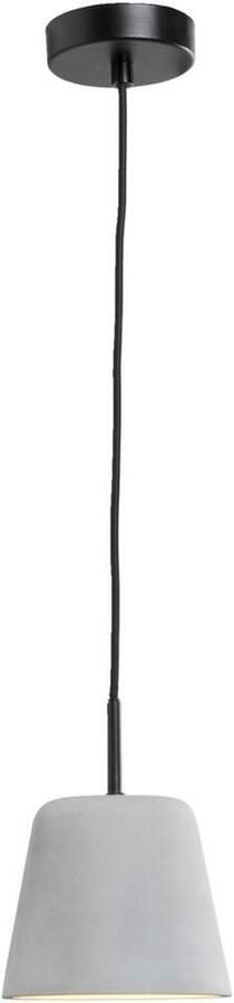 Leen Bakker Hanglamp Manu grijs 120xØ15 cm