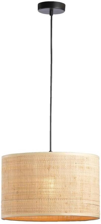Leen Bakker Hanglamp Romana naturel Ø35x120 cm