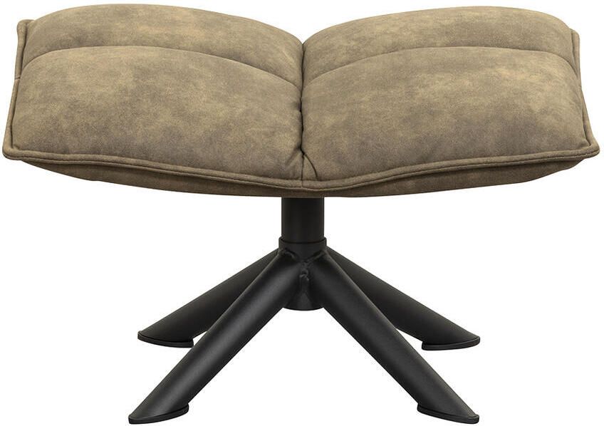 Leen Bakker Hocker Clayton groen 45x64x41 50 cm