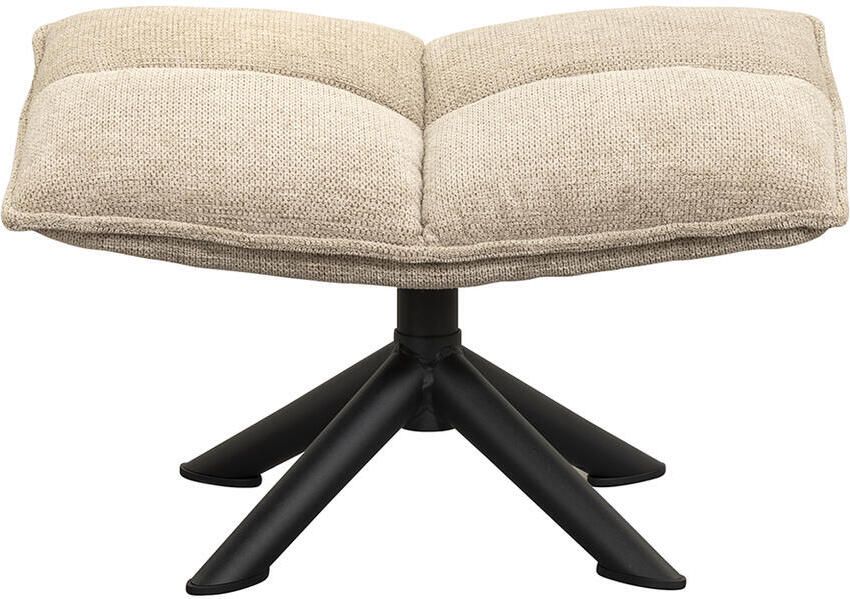 Leen Bakker Hocker Clayton taupe 45x64x41 50 cm