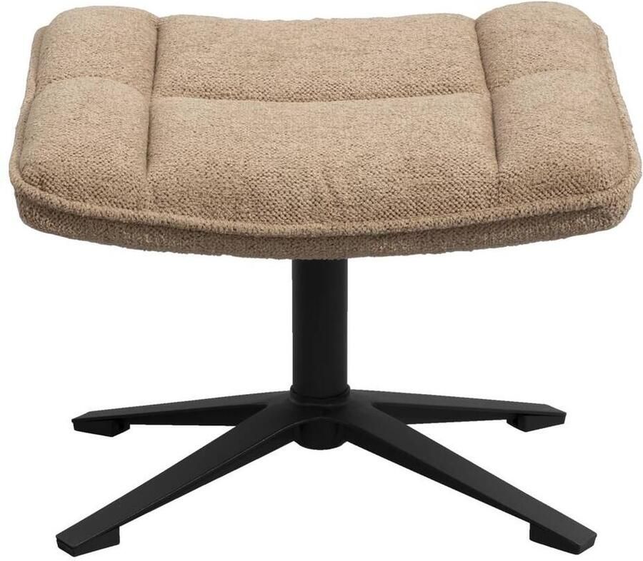 Leen Bakker Hocker Emily caramel