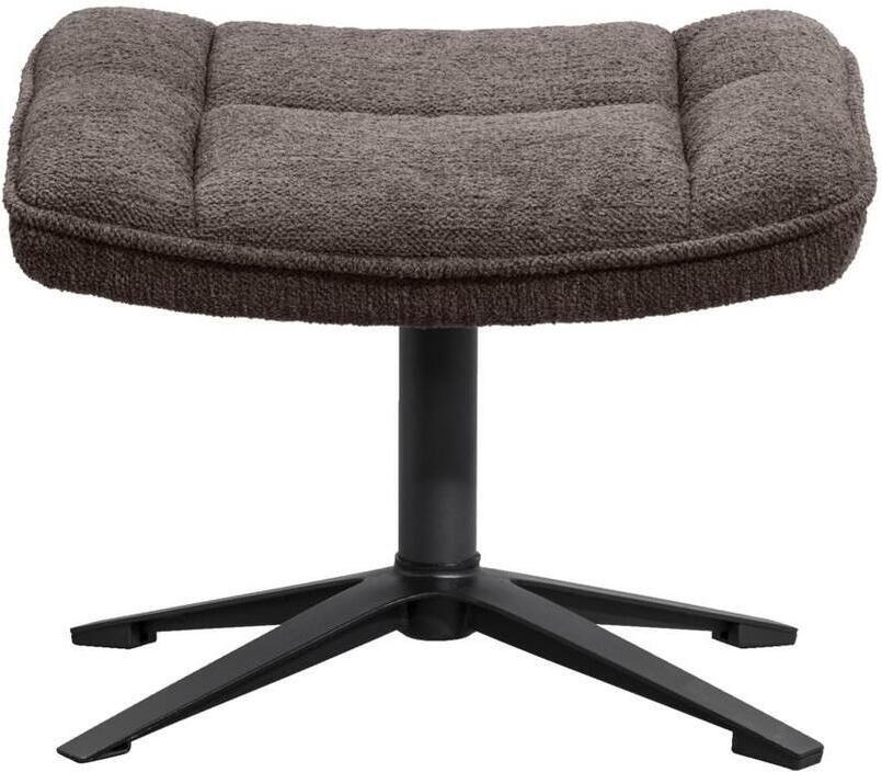 Leen Bakker Hocker Emily donkerbruin