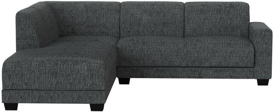 Leen Bakker Hoekbank Aberdeen links Kansas grijs