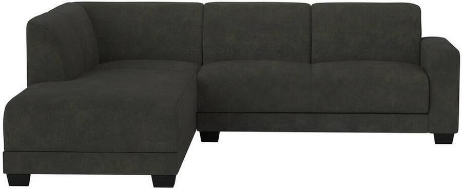 Leen Bakker Hoekbank Aberdeen links Preston antraciet