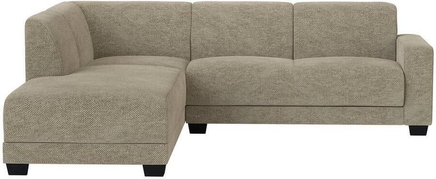 Leen Bakker Hoekbank Aberdeen links Rebel taupe