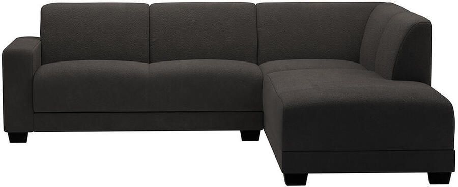 Leen Bakker Hoekbank Aberdeen rechts Preston antraciet