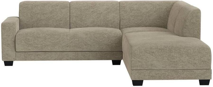 Leen Bakker Hoekbank Aberdeen rechts Rebel taupe