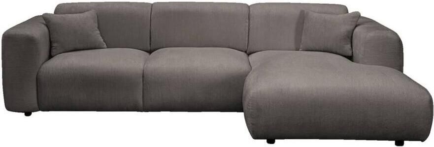 Leen Bakker Hoekbank Claude rechts taupe