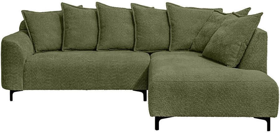 Leen Bakker Hoekbank Elsa rechts stof Anthology groen