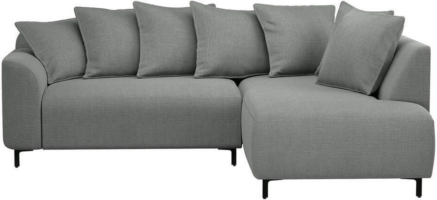 Leen Bakker Hoekbank Elsa rechts stof Eden grijs