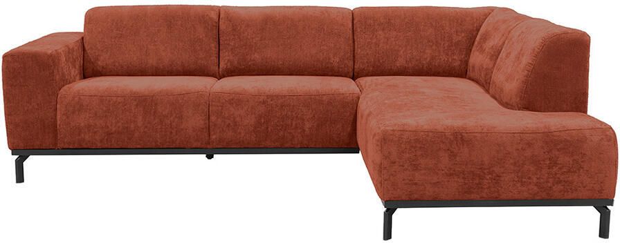 Leen Bakker Hoekbank Lola rechts terracotta