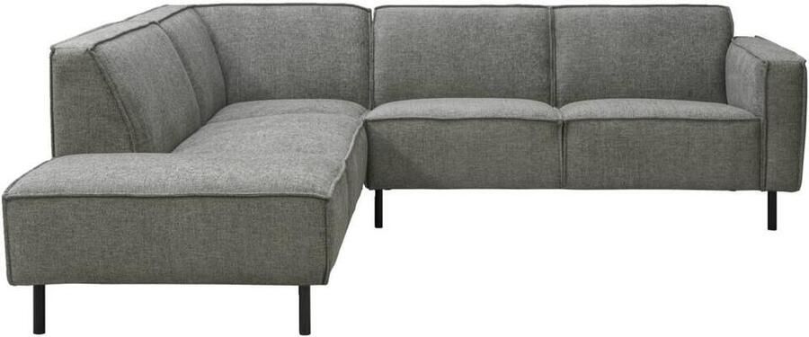 Leen Bakker Hoekbank Madison links Maggy grijs