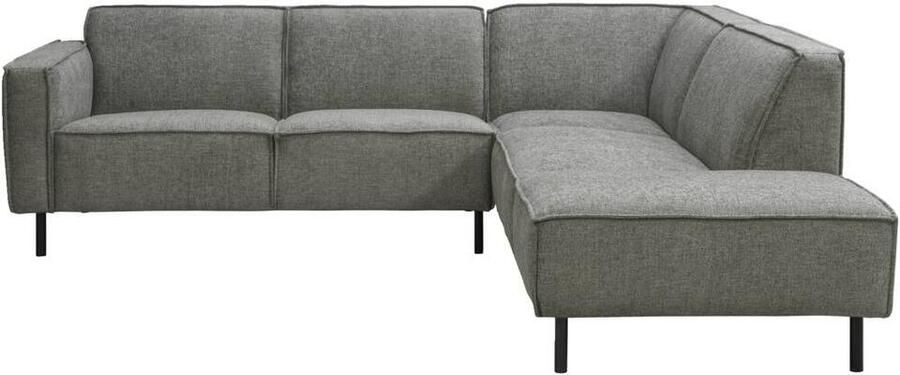 Leen Bakker Hoekbank Madison rechts Maggy grijs