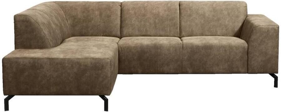 Leen Bakker Hoekbank Noud links taupe