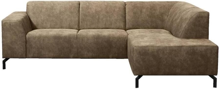 Leen Bakker Hoekbank Noud rechts taupe