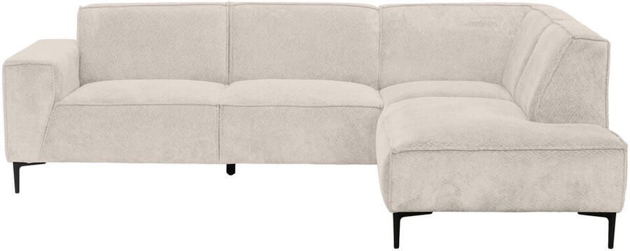 Leen Bakker Hoekbank Romy rechts stof Egon beige