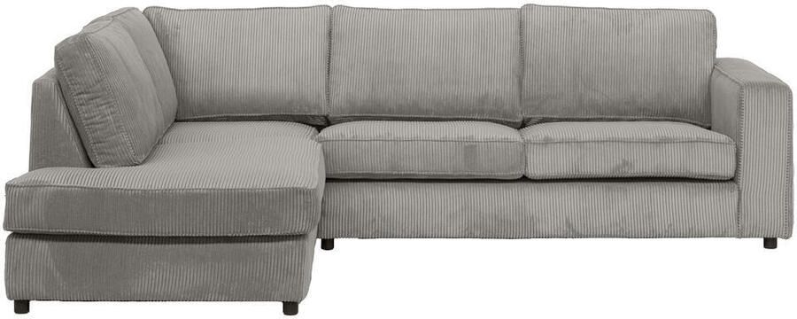 Leen Bakker Hoekbank Stuttgart links grijs