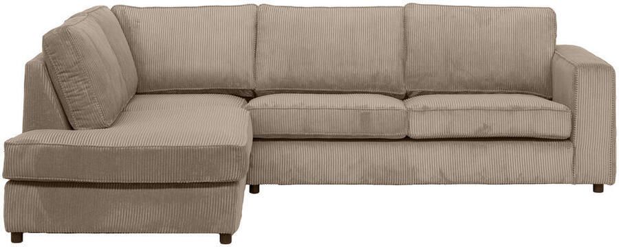 Leen Bakker Hoekbank Stuttgart links taupe