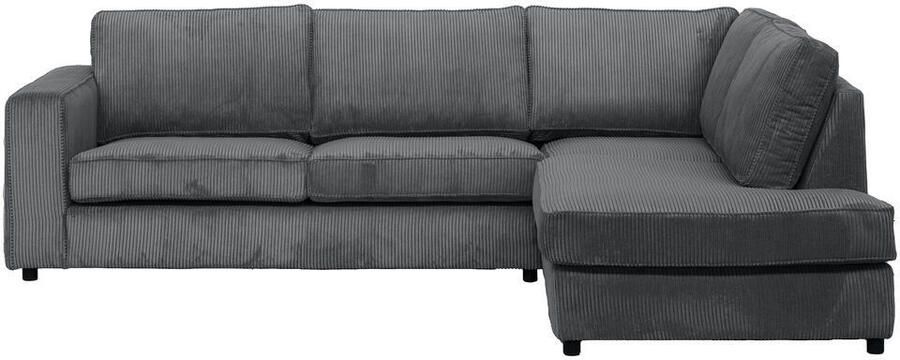 Leen Bakker Hoekbank Stuttgart rechts antraciet