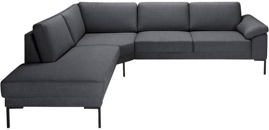 Leen Bakker Hoekbank Tom links Basel antraciet