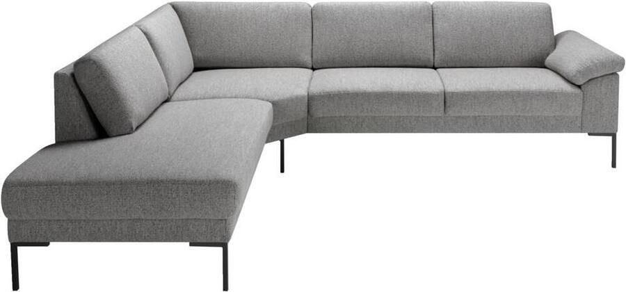 Leen Bakker Hoekbank Tom links Monza grijs