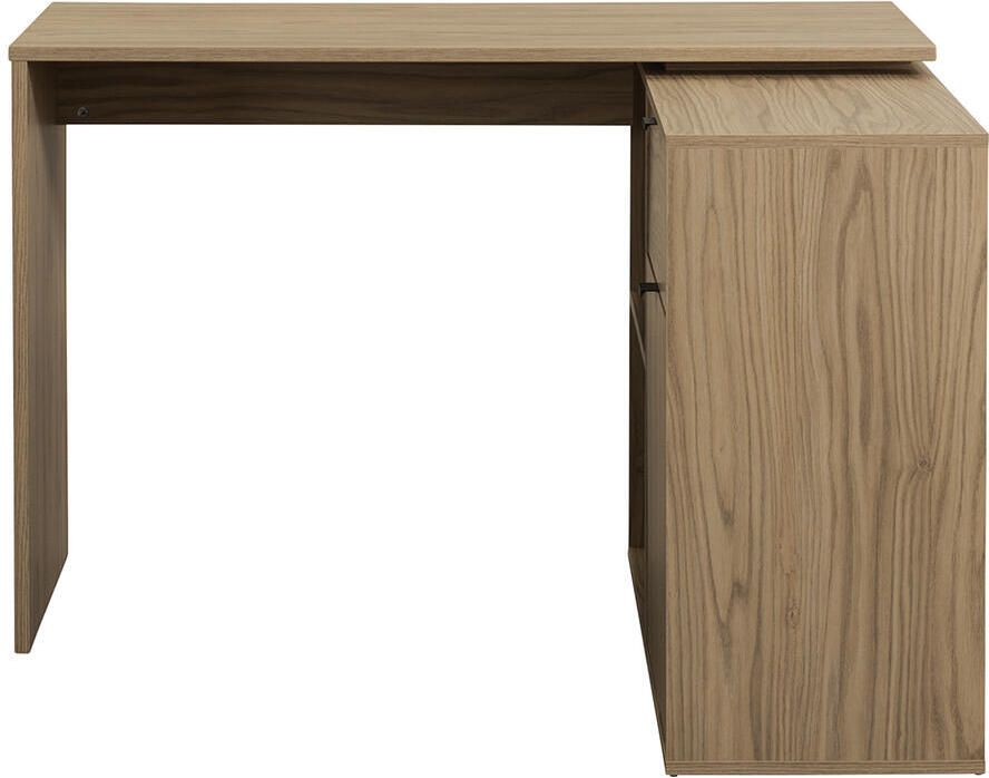 Leen Bakker Hoekbureau Lucca eikenkleur 75x112x99 cm