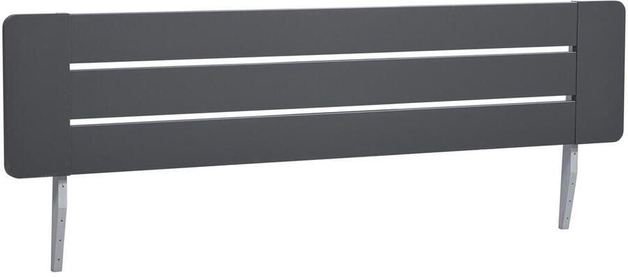 Leen Bakker Hoofdbord Nova grafietkleur 160 cm