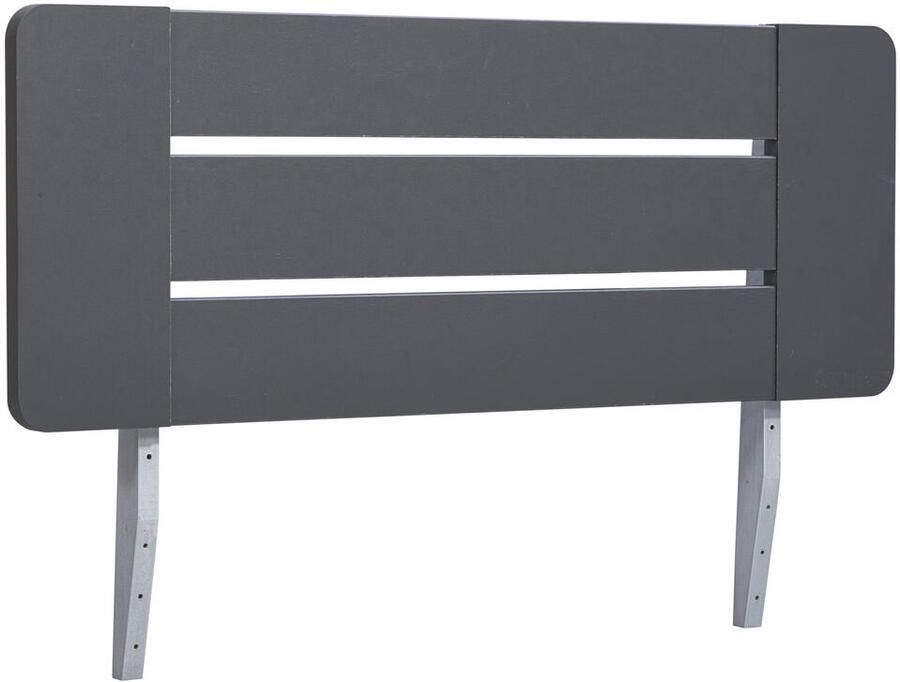 Leen Bakker Hoofdbord Nova grafietkleur 90 cm