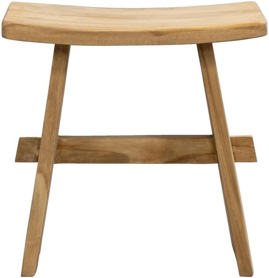 Leen Bakker Kruk Yani naturel 48x29x50 cm