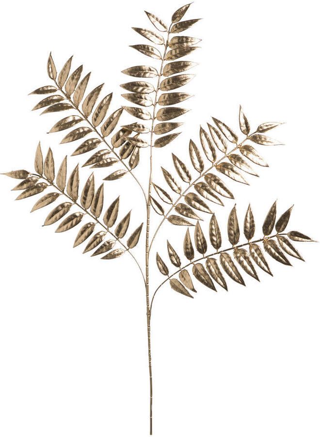 Leen Bakker Kunsttak Blad goudkleur 105 cm