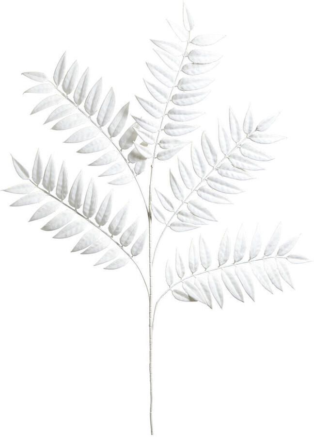 Leen Bakker Kunsttak Blad wit 105 cm
