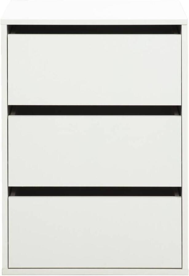 Leen Bakker Ladeblok Bergamo wit 70 2x51x39 9 cm