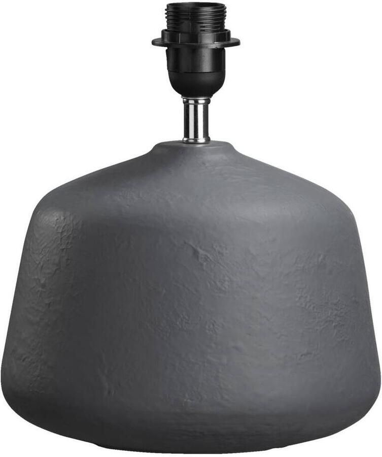 Leen Bakker Lampvoet Kerem grijs Ø25x29 cm