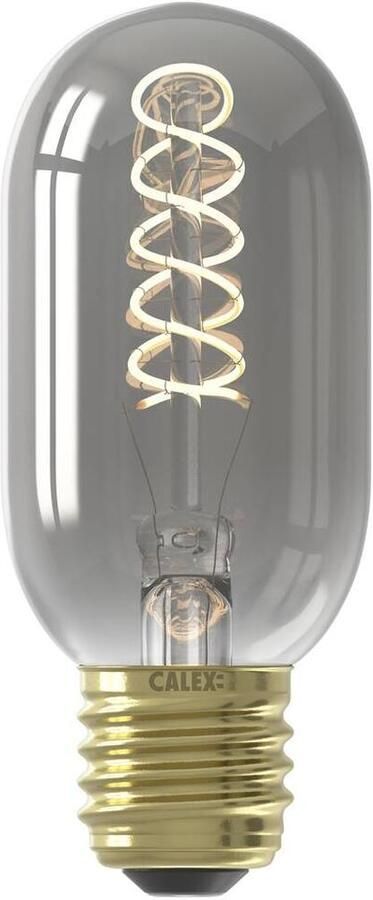 Leen Bakker LED filament buislamp T45 dimbaar titanium E27 4W