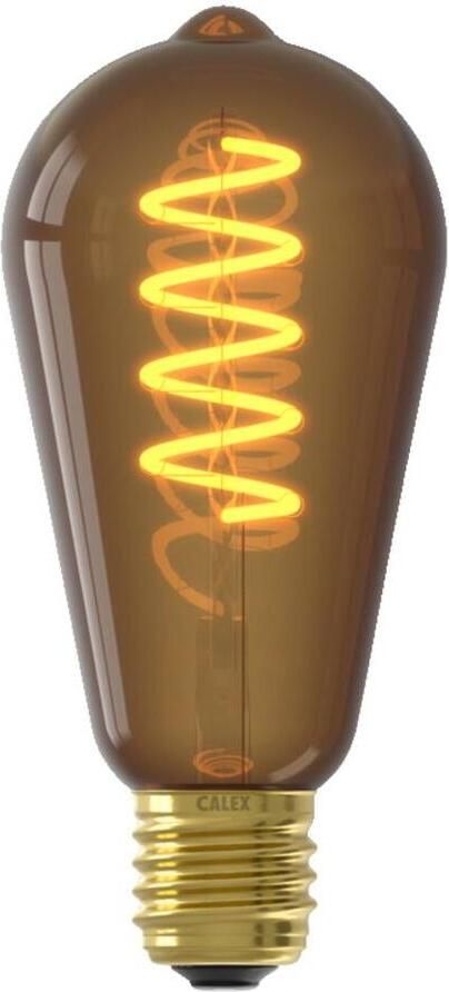 Calex Filament LED Lamp E27 ST64 Natural E27 Warm Wit 4W