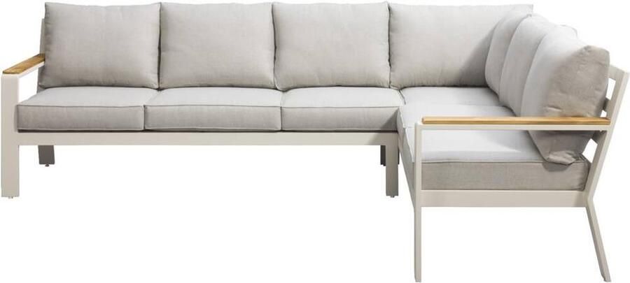 Leen Bakker Loungebank Biarritz zand naturel 80x210x79 5 cm