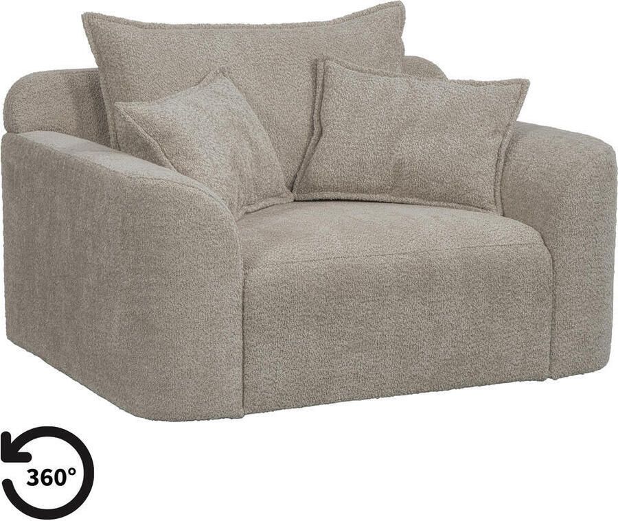 Leen Bakker Loveseat Elsa stof Anthology beige