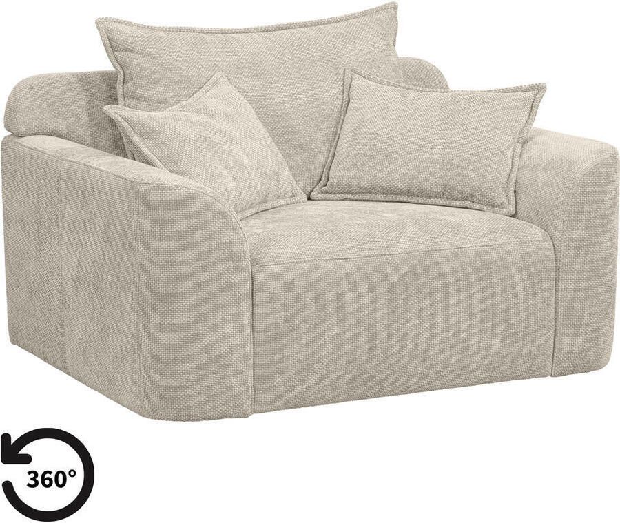 Leen Bakker Loveseat Elsa stof Eden beige