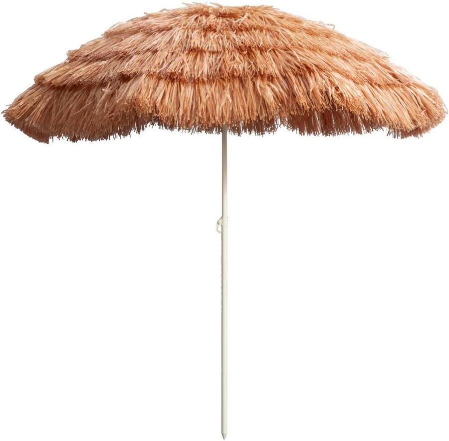 Leen Bakker Parasol Palm Beach terracotta Ø200 cm