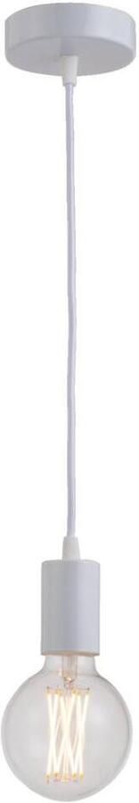 Leen Bakker Pendel hanglamp wit E27 200 cm