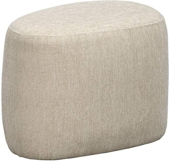 Leen Bakker Poef Kacy beige 38x55x40 cm