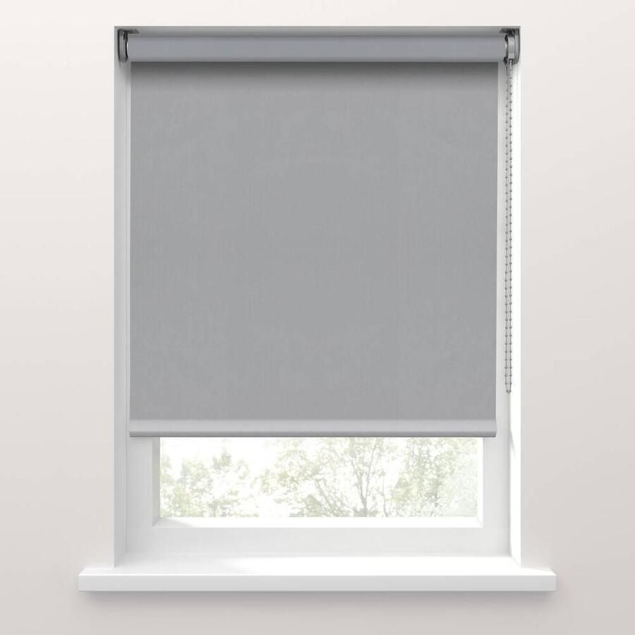 Leen Bakker Rolgordijn Latina verduisterend grijs (20088)