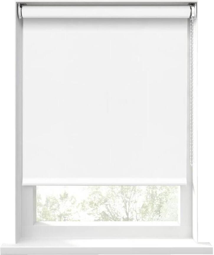 Leen Bakker Rolgordijn Latina verduisterend wit (10043)