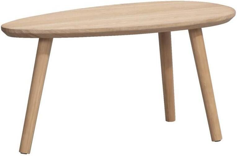Leen Bakker Salontafel Arvin naturelkleur 35x70x35 cm