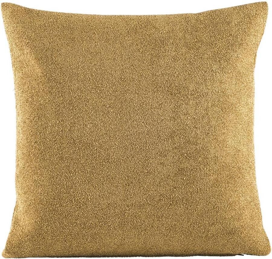 Leen Bakker Sierkussenhoes Kirsten oker 45x45 cm