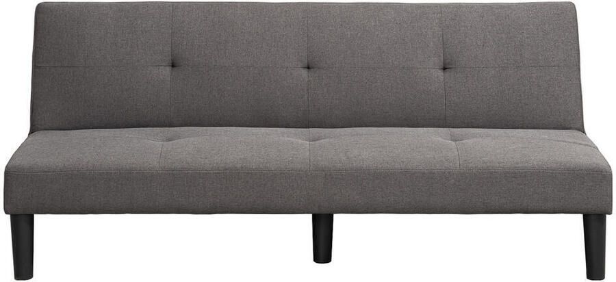 Leen Bakker Slaapbank Cairns antraciet 75x188x88 cm