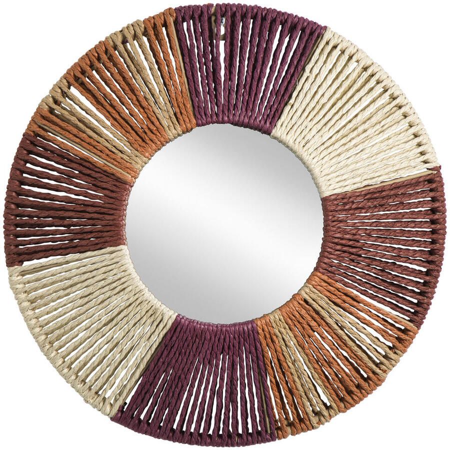 Leen Bakker Spiegel Fes multikleur Ø40 cm