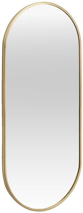 Leen Bakker Spiegel Malmo- goudkleur 70x30 cm